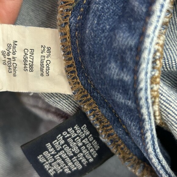 Madewell Women’s Medium Flea Market Flare Overalls in Rita Wash denim Jean f0343 - Picture 14 of 16